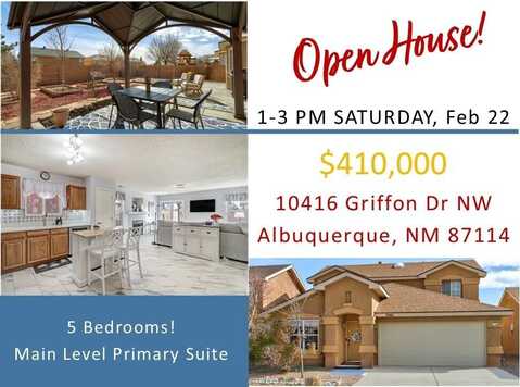 10416 GRIFFON Drive NW, Albuquerque, NM 87114