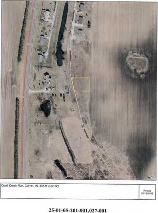 0 Quail Creek, Culver, IN 46511