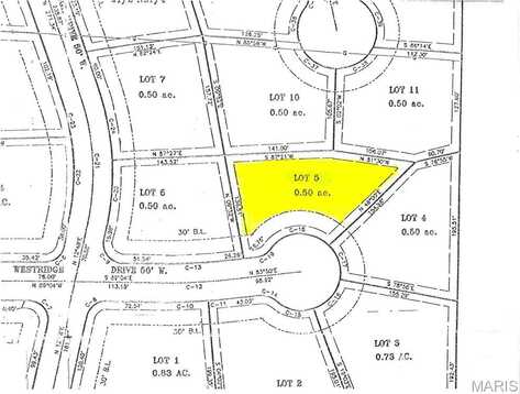 0 Westborough Estates (Lot 5), Troy, MO 63379