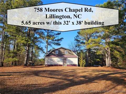 758 Moores Chapel Road, Lillington, NC 27546