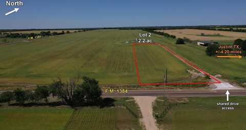 Lot 2 F.M. 1384, Justin, TX 76247