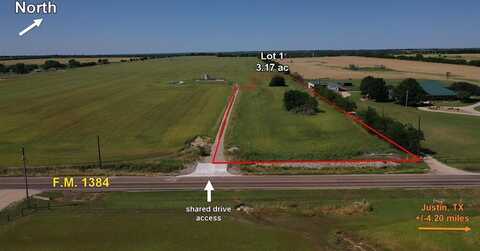 Lot 1 F.M. 1384, Justin, TX 76247