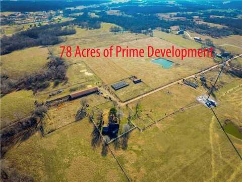 78 Acres +/- Farrar LN, Cave Springs, AR 72718