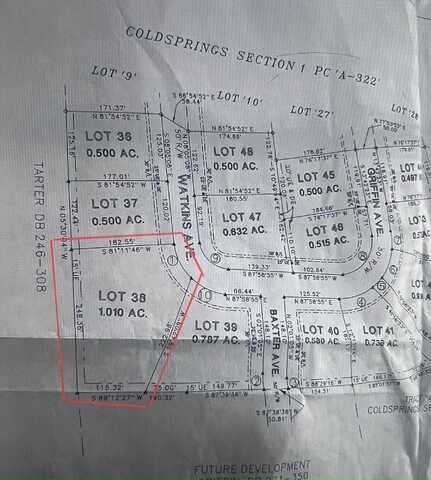 Lot 38&39 Watkins Avenue, Stanford, KY 40484