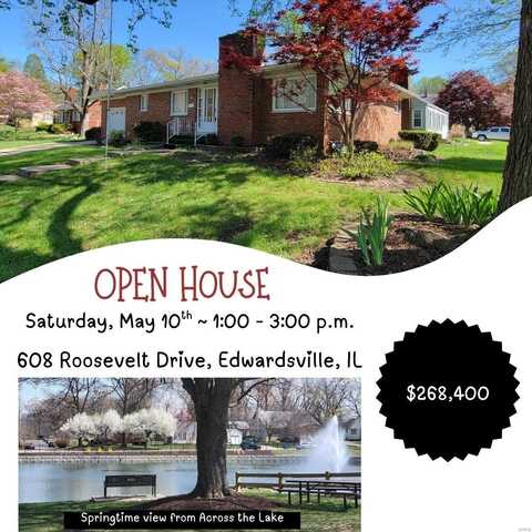 608 Roosevelt Drive, Edwardsville, IL 62025