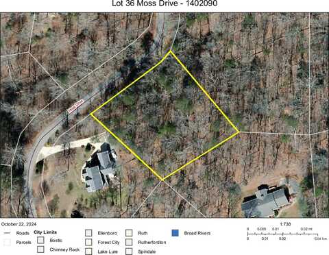 0 Moss Drive, Rutherfordton, NC 28139