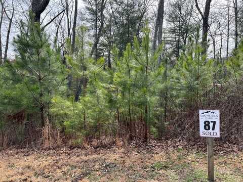 Lot 87 High Point Trail, Blairsville, GA 30512