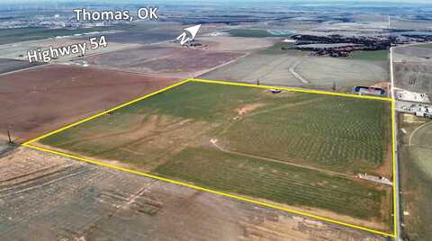 E 890 Rd N 2410 Rd, Thomas, OK 73669