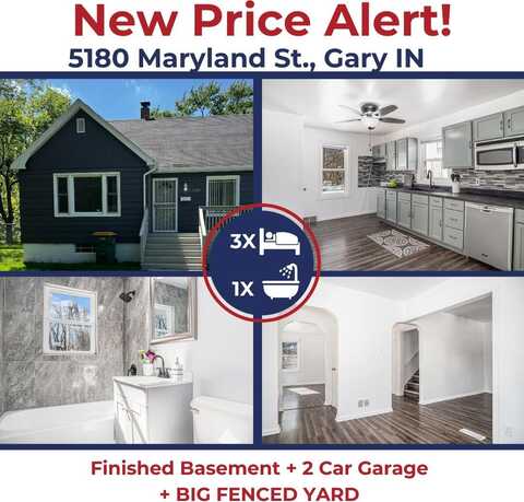 5180 Maryland Street, Gary, IN 46409