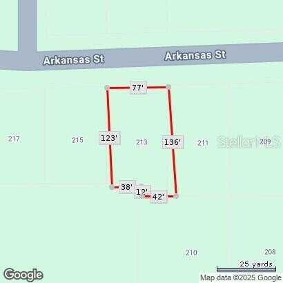 213 ARKANSAS STREET, SATSUMA, FL 32189