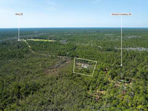 3 Acres Antioch Cemetery Road, Ponce De Leon, FL 32455