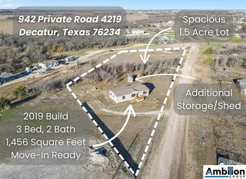 942 Private Road 4219, Decatur, TX 76234