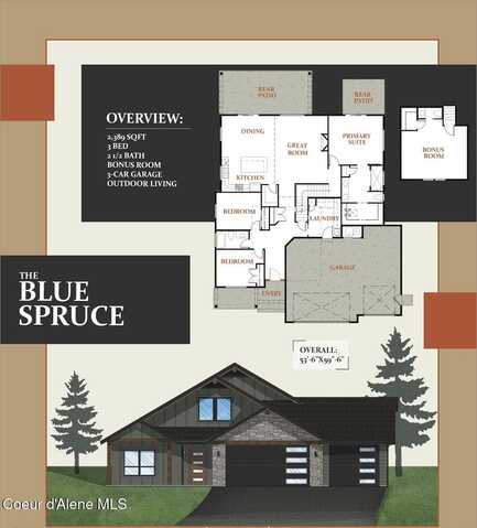 Lot 3 Blk 1 Tamarindo Lane, Hayden, ID 83835