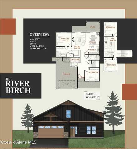 Lot 2 Blk 1 Tamarindo Lane, Hayden, ID 83835