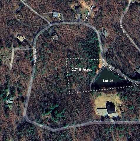 Lot 26 Sharp Top Circle, Blairsville, GA 30512