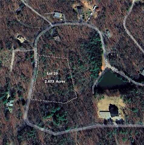Lot 29 Sharp Top Circle, Blairsville, GA 30512