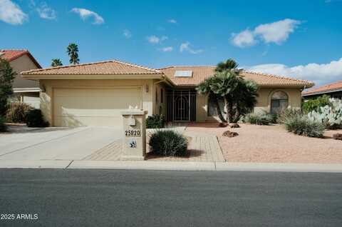 25820 S SADDLETREE Drive, Sun Lakes, AZ 85248
