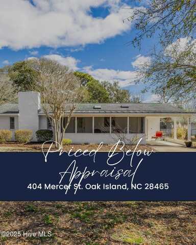 404 Mercer Street, Oak Island, NC 28465
