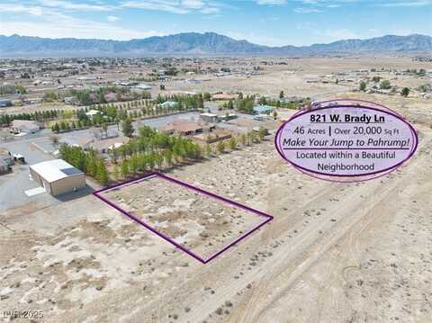 821 W Brady Lane, Pahrump, NV 89048