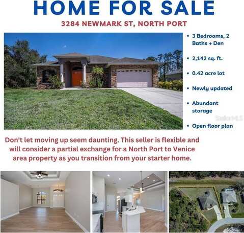 3284 NEWMARK STREET, NORTH PORT, FL 34291