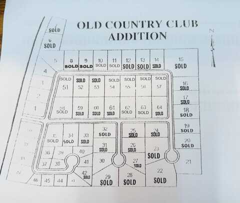 Lots, Old Country Club Addition, Magnolia, AR 71753