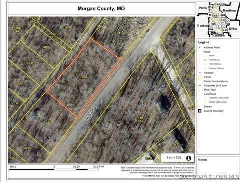 Ivy Bend Road lot: 49,50,51, Stover, MO 65078
