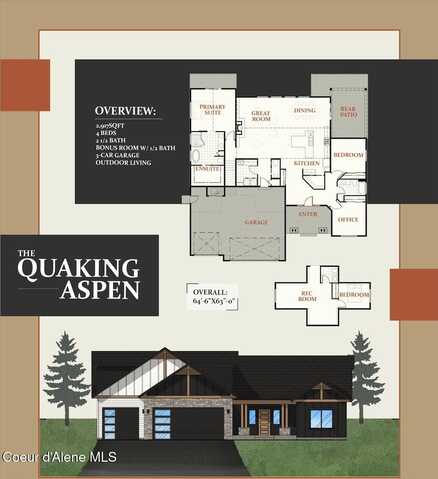 Lot 6 Blk 1 Tamarindo Lane, Hayden, ID 83835