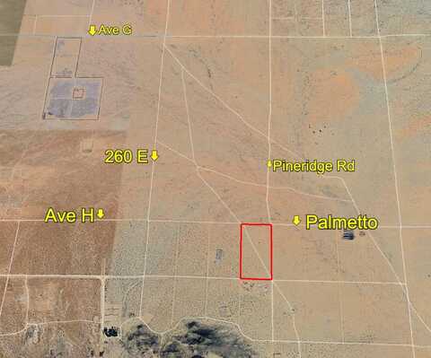 265th East On Palmetto (Ave H), Adelanto, CA 92301