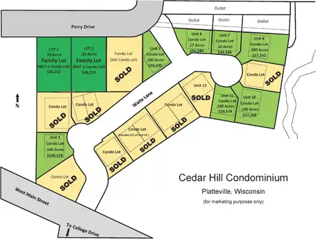 Lots 1 And 2 Perry Drive, Platteville, WI 53818