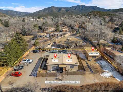 414 A and B Camino Don Miguel, Santa Fe, NM 87505
