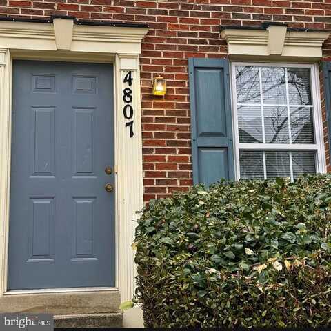 4807 WALTONSHIRE CIRCLE, ROCKVILLE, MD 20855