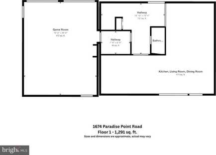 1674 PARADISE POINT ROAD, OAKLAND, MD 21550
