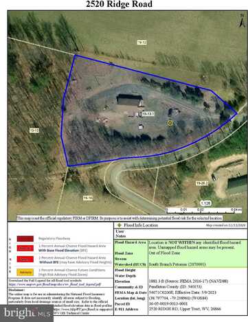 2520 RIDGE ROAD, UPPER TRACT, WV 26866