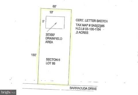 85 BARRACUDA COURT, GREENBACKVILLE, VA 23356