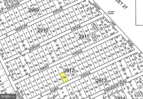 Lot 38 ELSEN AVENUE, LANDISVILLE, NJ 08326