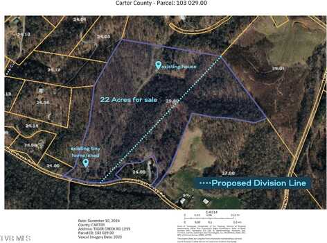 1255 Tiger Creek Road, Roan Mountain, TN 37687