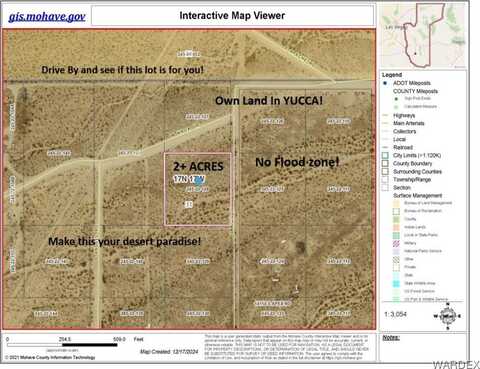 S Apex Road, Yucca, AZ 86438