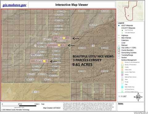9.61 S Carmen Rd, Yucca, AZ 86438