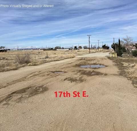 E 17th St E Street, Palmdale, CA 93550