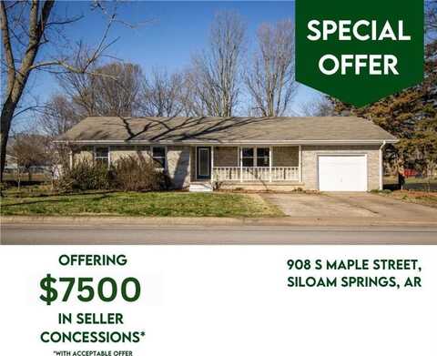 908 S Maple ST, Siloam Springs, AR 72761