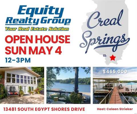 13481 S Egypt Shores Drive, Creal Springs, IL 62922