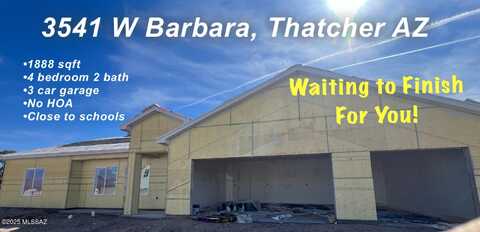 3541 W Barbara Lane W, Thatcher, AZ 85552