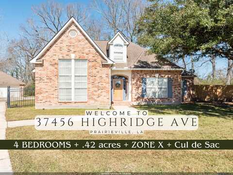 37456 Highridge Ave, Prairieville, LA 70769