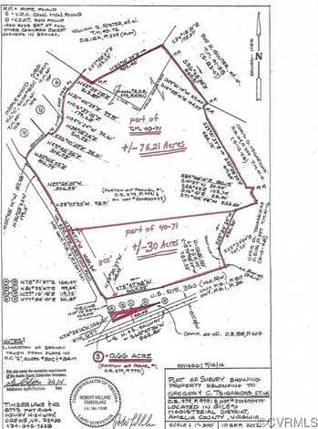 76 Acres RICHARDSON Road, Amelia Court House, VA 23002