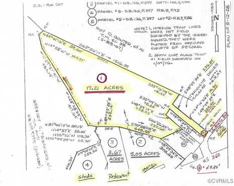 17 Acres S AMELIA Avenue, Amelia Court House, VA 23002