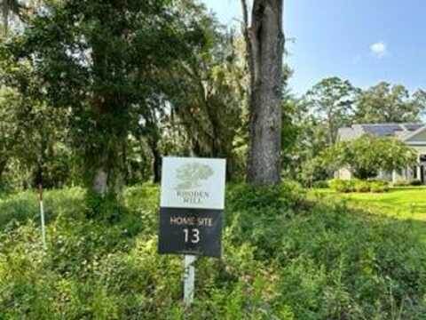 Rhoden Hill Way lot: 13, Tallahassee, FL 32312