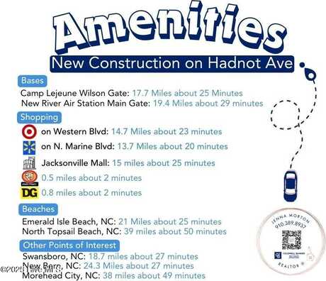 406 Hadnot Avenue, Maysville, NC 28555