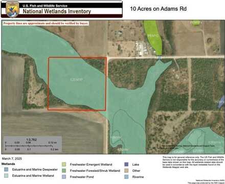 Adams Rd, Bayside, TX 78340