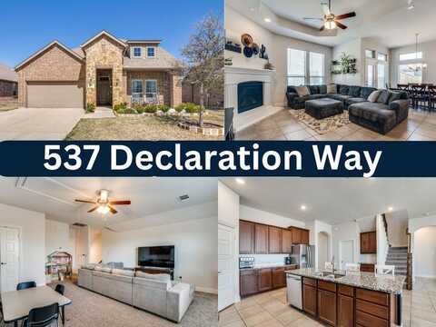 537 Declaration Way, Fate, TX 75189