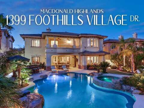 1399 Foothills Village Drive, Henderson, NV 89012